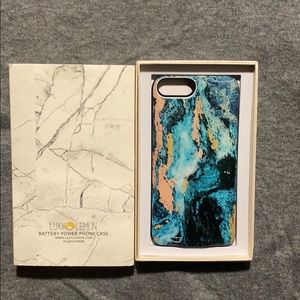 Luxy Lemon Battery Power Phone Case for iPhone.